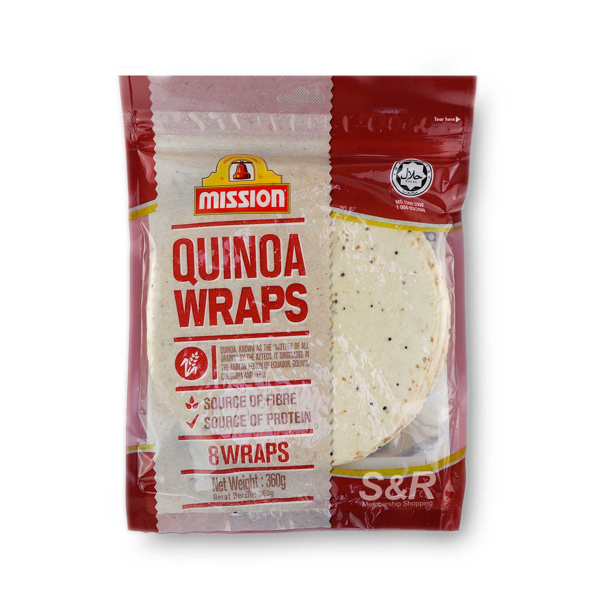 Mission Quinoa Wraps 8pcs Mission Quinoa Wraps 8pcs
